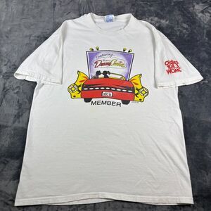 VTG 1999 Woodward Dream Cruise Beefy T L Detroit‎ Car Show Oldies 104.3 WOMC Tee